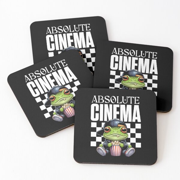 Item preview, Absolute Cinema Frog Popcorn Movie Lover designed and sold by AnAzArt.