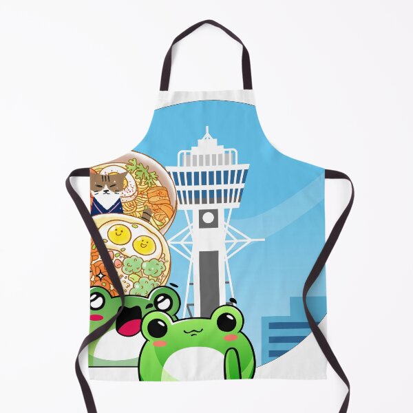 Item preview, Gourmet Discovery in Sapporo with Cat and Frogs designed and sold by Kanniax.