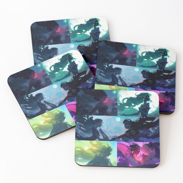 Item preview, Cinematic Magical Girls Design designed and sold by madkiitten.