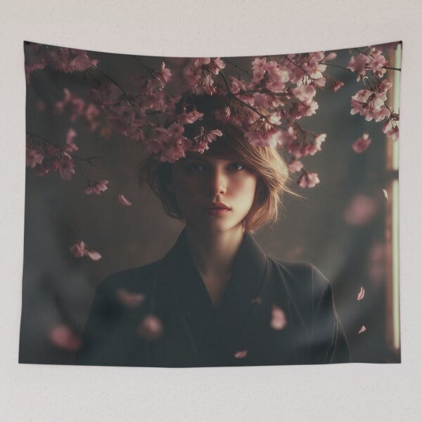 Item preview, Where Silence Begins to Bloom designed and sold by oanaunciuleanu.