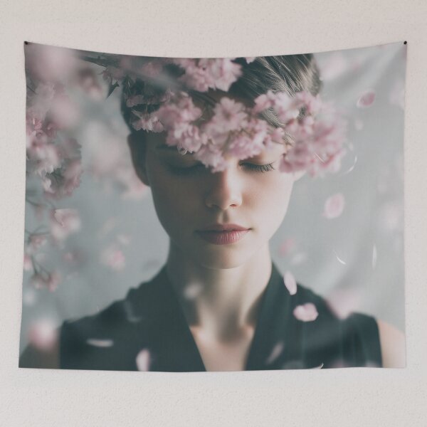 Item preview, Where Silence Begins to Bloom designed and sold by oanaunciuleanu.