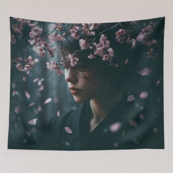 Item preview, Where Silence Begins to Bloom designed and sold by oanaunciuleanu.