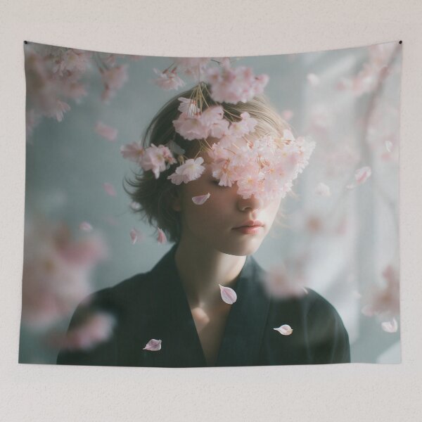 Item preview, Where Silence Begins to Bloom designed and sold by oanaunciuleanu.