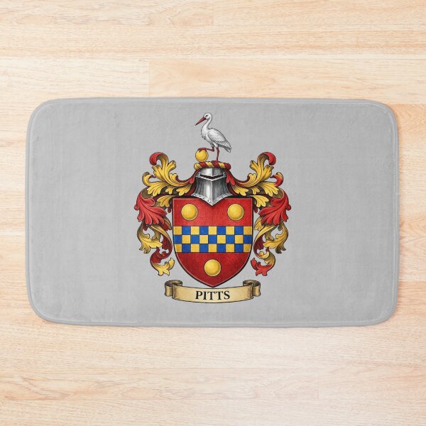 Item preview, The Pitts Family Coat of Arms designed and sold by BagTown Clans.