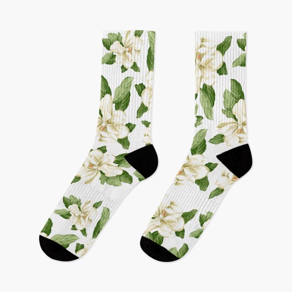 Item preview, White flower pattern designed and sold by snoWorkshop.