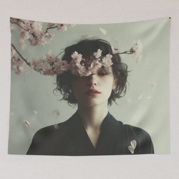 Item preview, Where Silence Begins to Bloom designed and sold by oanaunciuleanu.