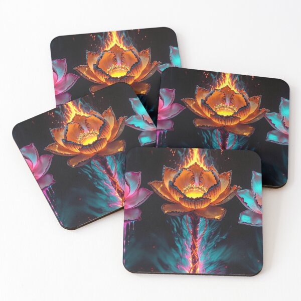 Item preview, Bioluminescent Botanical Sci-Fi Flower Illustration designed and sold by Insomnia Art Designs.