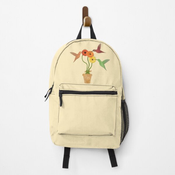 Item preview, Hummingbird and Daisy Art – Colorful Nature Illustration for Bird Lovers designed and sold by 3DDesignSpot.