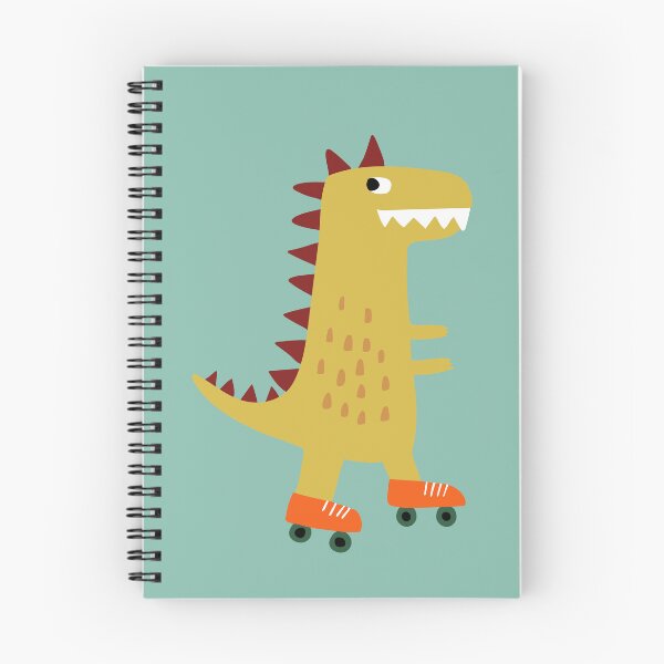 Item preview, Dinosaur In Skates designed and sold by everelevenco.