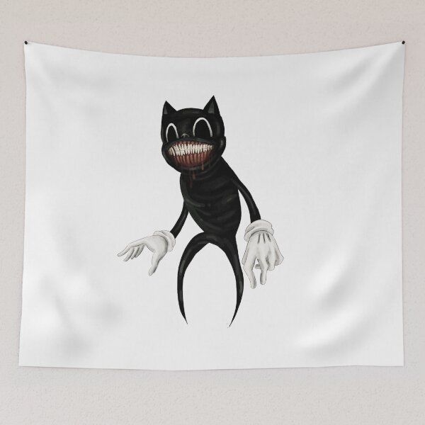 Item preview, Funny Cartoon Cat Scary designed and sold by Twelvecloth.