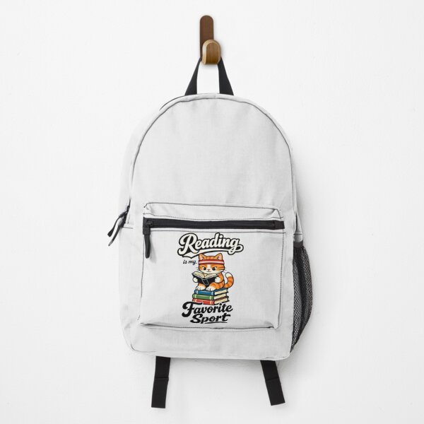 Item preview, Cat Reading is My Favorite Sport for Librarian Bookworm designed and sold by faridman.