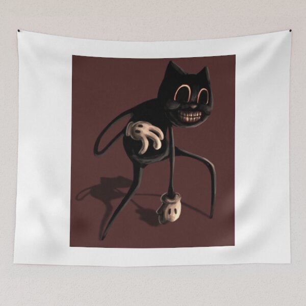Item preview, Spooky Cartoon Cat Scary designed and sold by Twelvecloth.