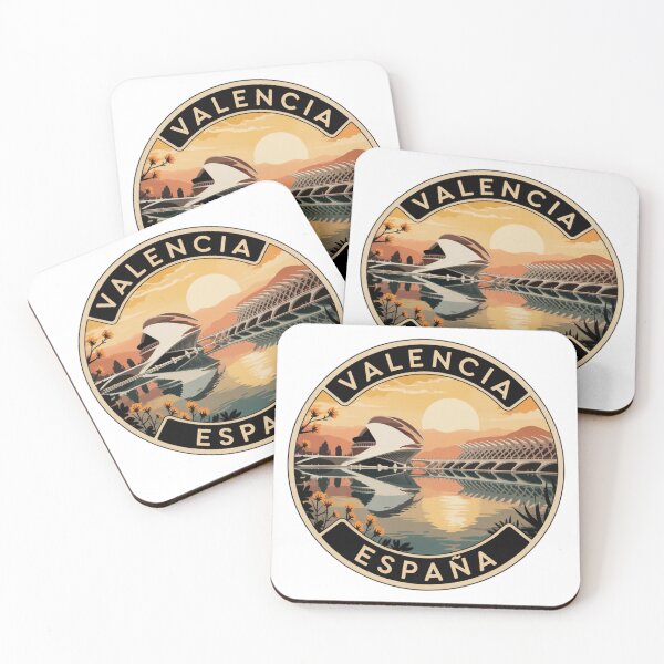 Item preview, Valencia Spain: City of Arts and Sciences Retro Illustration designed and sold by CircinusStore.