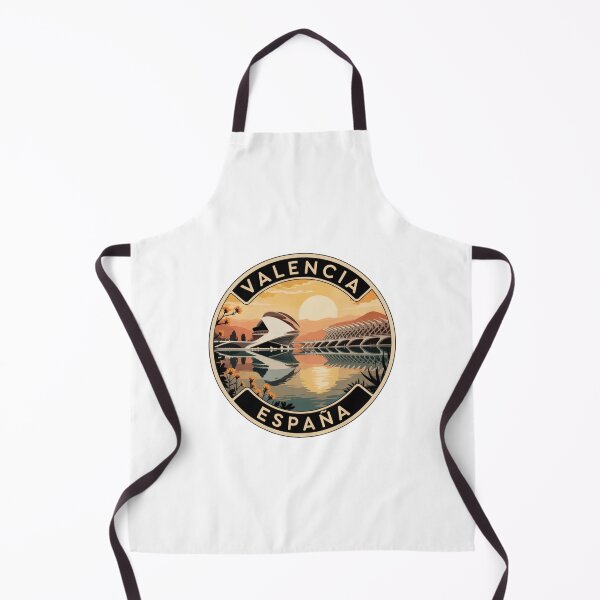 Item preview, Valencia Spain: City of Arts and Sciences Retro Illustration designed and sold by CircinusStore.