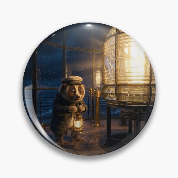 Item preview, Lonely Slow Loris Lighthouse Keeper designed and sold by Tridentulus.