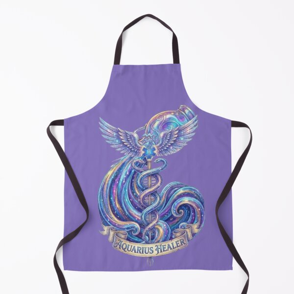 Item preview, Aquarius Medical Zodiac Graduate Astrology Art Healthcare Professional designed and sold by med-lavender-ee.