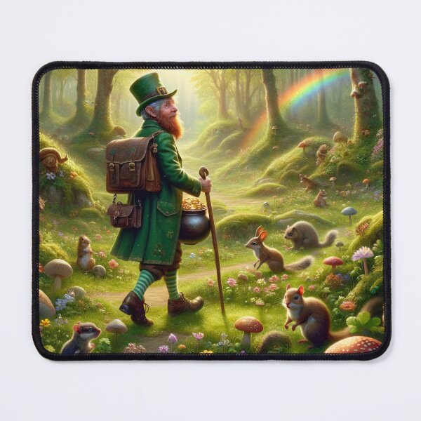 Item preview, Leprechaun Rainbow Woodland Journey designed and sold by NancyzKreations.