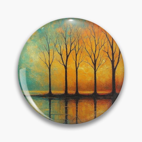 Item preview, Dual Horizon Reflections Abstract Landscape designed and sold by Joey Santiago.