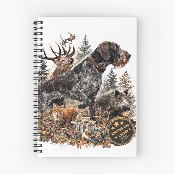 Item preview, German Wirehaired Pointer Hunting Dog Legend  designed and sold by TammyHunterArt.