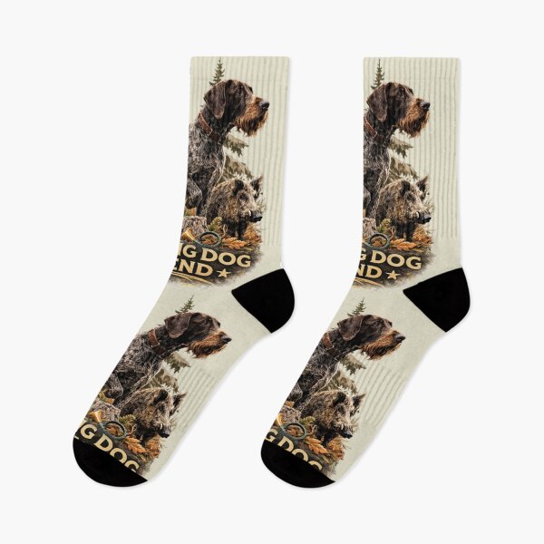Item preview, German Wirehaired Pointer Hunting Dog Legend  designed and sold by TammyHunterArt.