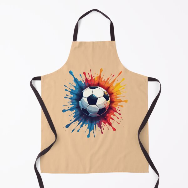 Item preview, Color Splash Soccer Ball Shirt – Dynamic Football Paint Explosion Design designed and sold by relso.