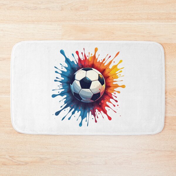 Item preview, Color Splash Soccer Ball Shirt – Dynamic Football Paint Explosion Design designed and sold by relso.