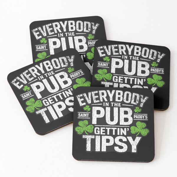 Item preview, Everybody in the Pub Gettin’ Tipsy – Funny St Patrick’s Day Drinking Shirt designed and sold by GarnerSupplyCo.