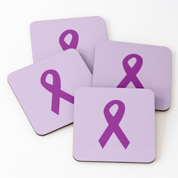 Item preview, Dark Purple Ribbon on Light Purple designed and sold by coribeth.