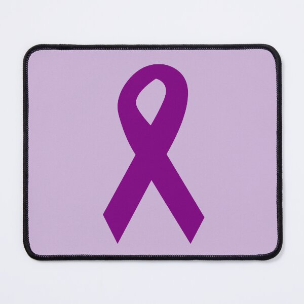 Item preview, Dark Purple Ribbon on Light Purple designed and sold by coribeth.