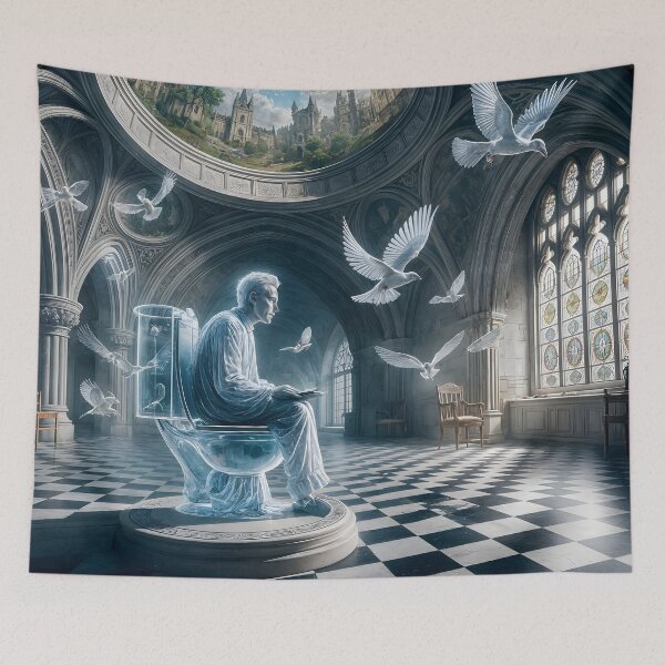 Item preview, Architecture of the absurd under the dome of eternal light designed and sold by KunstGeist.