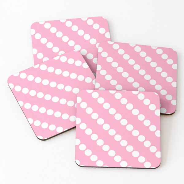 Item preview, White Polka Dots on Pink (CL) designed and sold by POLKAIWERX.