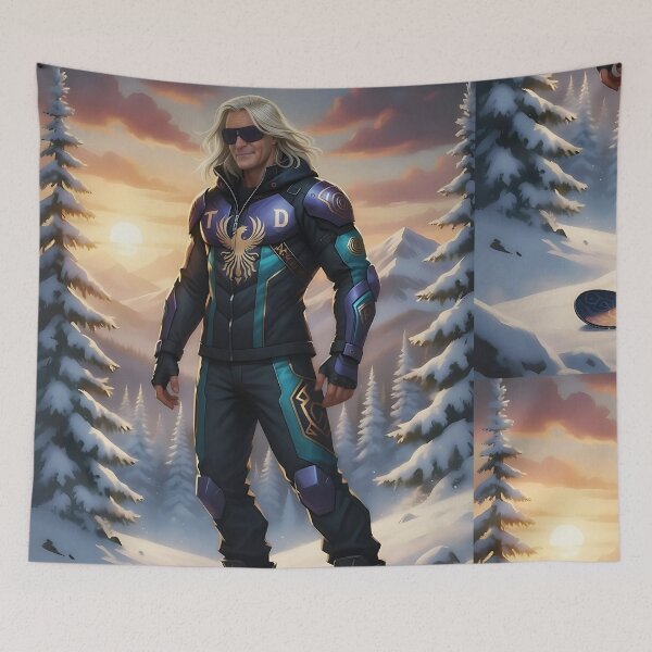 Item preview, The Phoenix Superhero: Winter Edition designed and sold by Lana Magnolia.