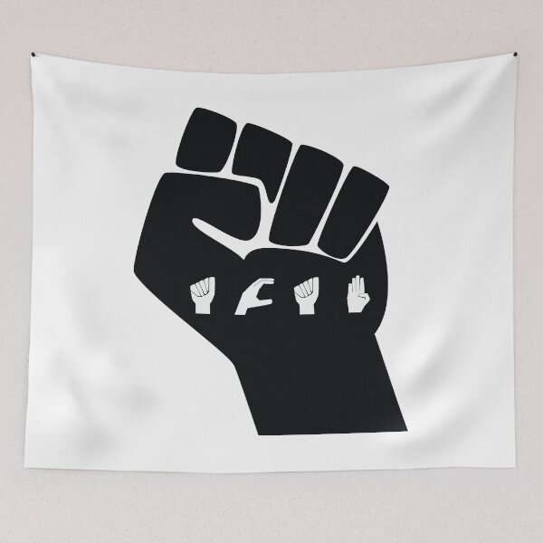 Item preview, BLM w/ ACAB designed and sold by Jenn Brody.