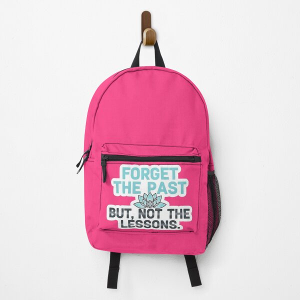 Item preview, Forget The Past But Not The Lessons Lotus Growth Sticker designed and sold by Scro-Ciob-Shop.