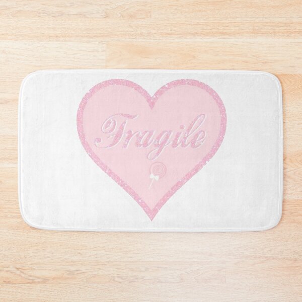 Item preview, pink cutesy girly girl sticker - fragile designed and sold by inainart.