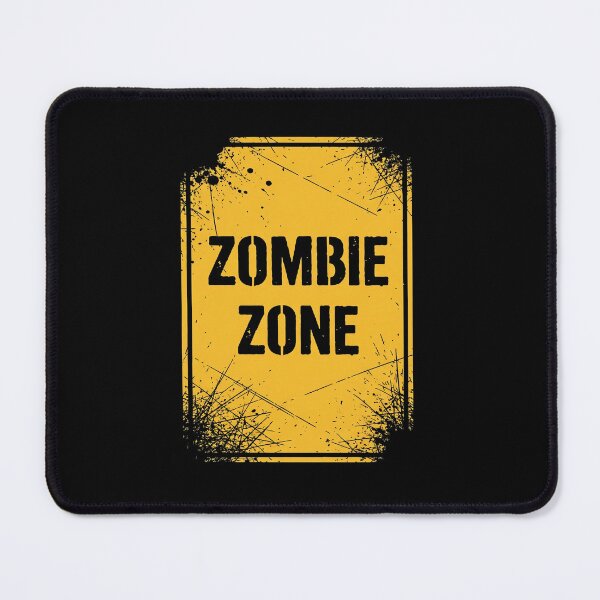 Item preview, Zombie Zone Caution Sign Post Apocalypse designed and sold by AnAzArt.