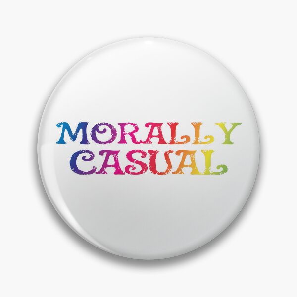 Item preview, Morally Casual (Colors) designed and sold by Rabidt + Designs.