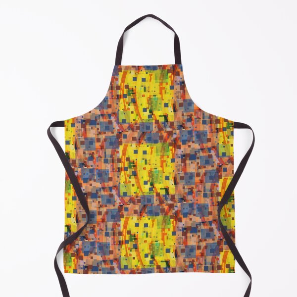 Item preview, ABSTRACT: yellow square designed and sold by Hyper Orange Arts.