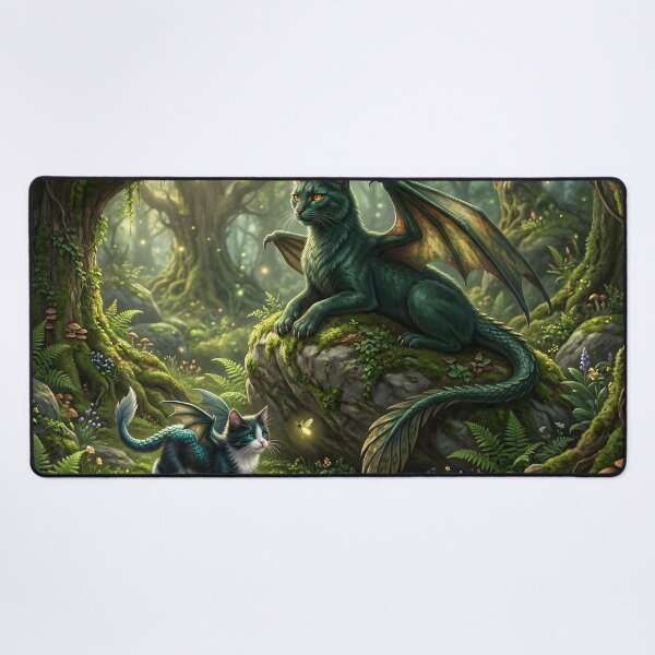 Item preview, Shadowclaw and the Firefly designed and sold by ArcaneCritters.