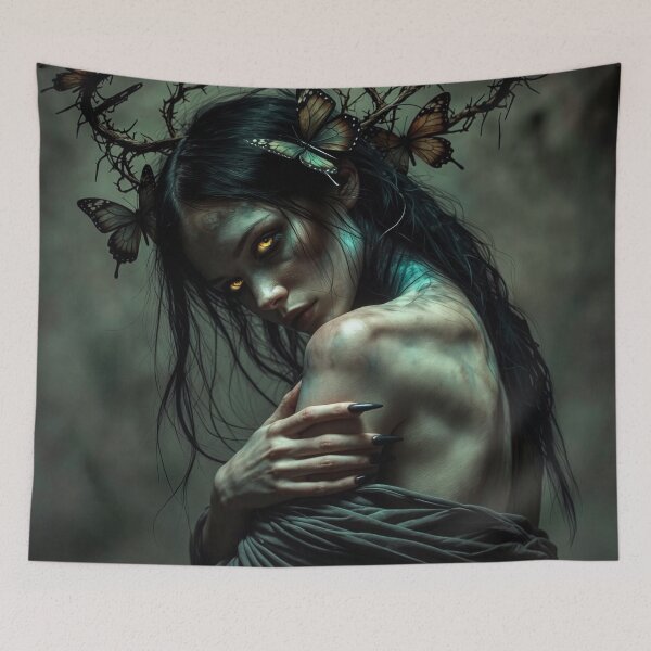 Item preview, The Struggle Within Intense Psychological Concept Illustration designed and sold by Insomnia Art Designs.
