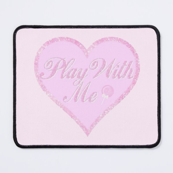 Item preview, pink cutesy girly girl sticker - play with me designed and sold by inainart.
