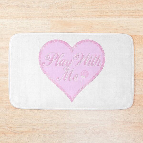 Item preview, pink cutesy girly girl sticker - play with me designed and sold by inainart.