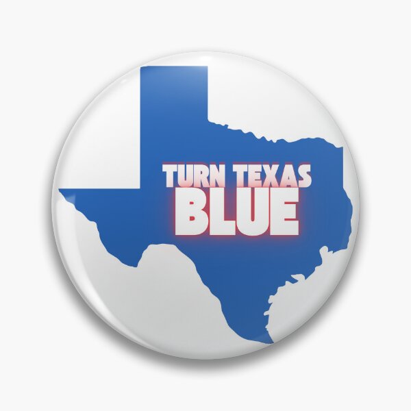 Item preview, Turn Texas Blue designed and sold by PrimaryPurposePrints.