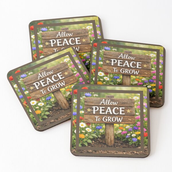 Item preview, Cottagecore Allow Peace To Grow designed and sold by StoneybrokeM.