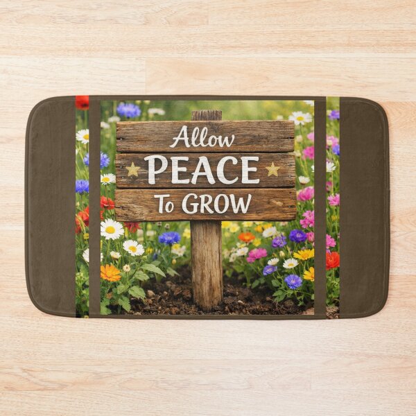 Item preview, Cottagecore Allow Peace To Grow designed and sold by StoneybrokeM.