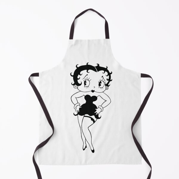 Item preview, Betty Boop · Vintage Cartoon Illustration · 1930s Animation Art · Black and White Art Print designed and sold by Atropa Parcae.