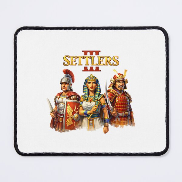 Item preview, Ancient Civilizations Warriors – Settlers Inspired Illustration designed and sold by Krisekk.