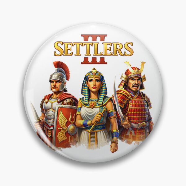 Item preview, Ancient Civilizations Warriors – Settlers Inspired Illustration designed and sold by Krisekk.