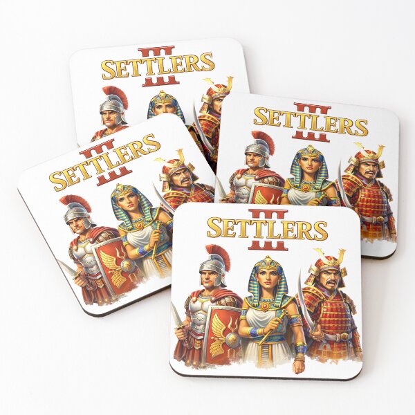 Item preview, Ancient Civilizations Warriors – Settlers Inspired Illustration designed and sold by Krisekk.