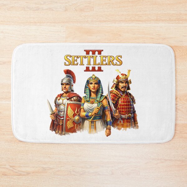Item preview, Ancient Civilizations Warriors – Settlers Inspired Illustration designed and sold by Krisekk.